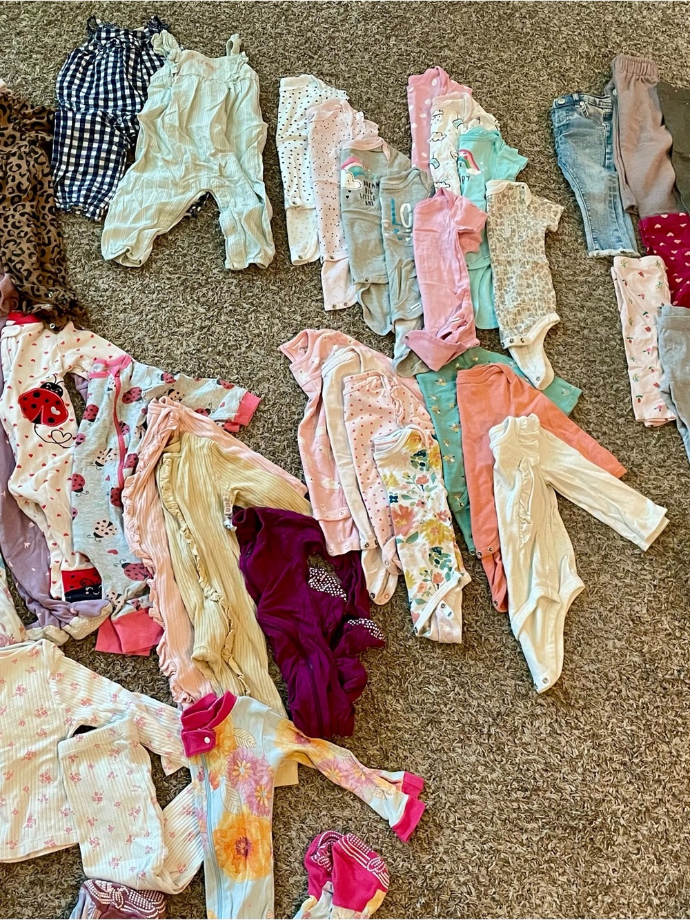 Baby Girl Clothing Bundle 9-12M 80 pieces